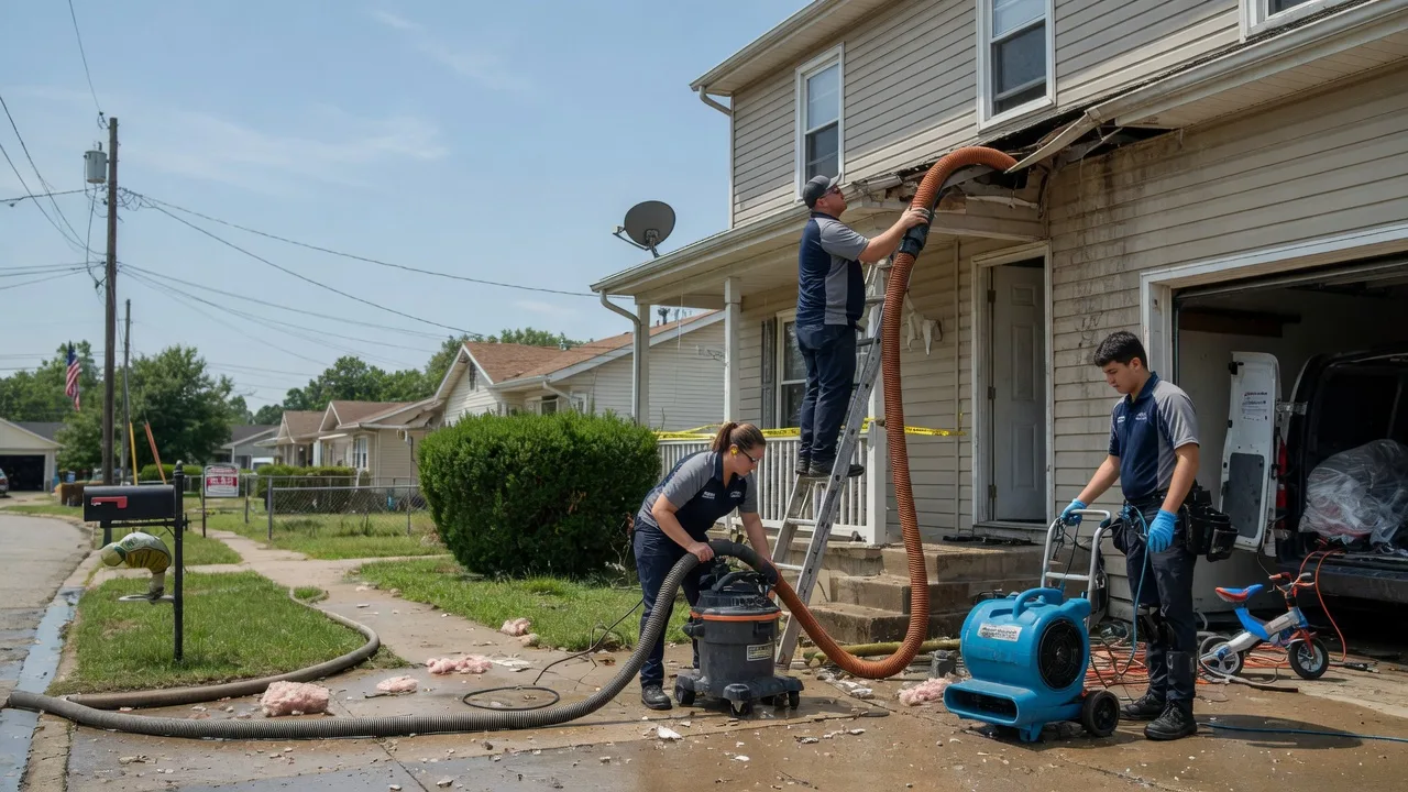 Water Damage Restoration in Drewryville, VA near me